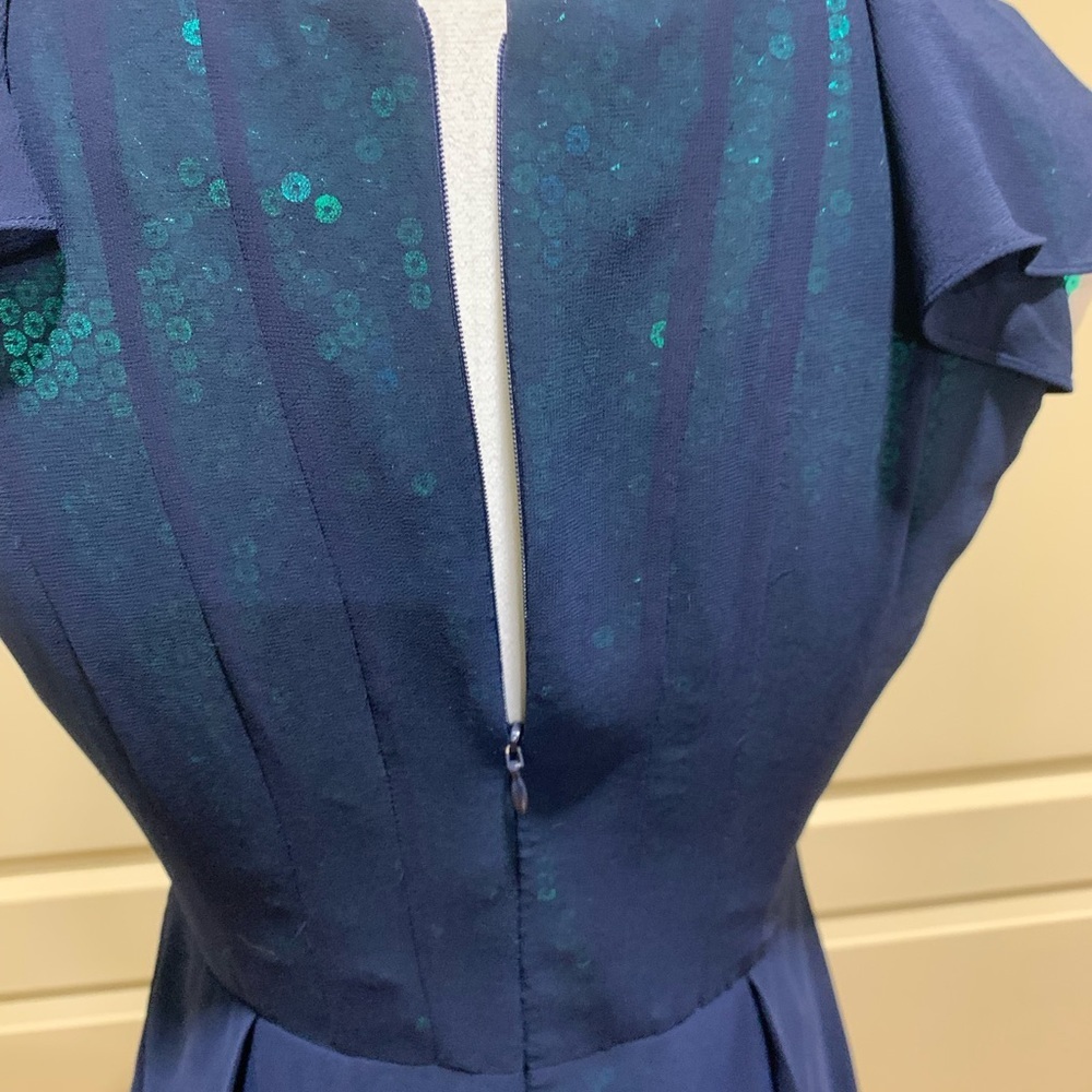 REISS Women's Sequin Cap Sleeve Dress, 6 - Picture 7 of 10